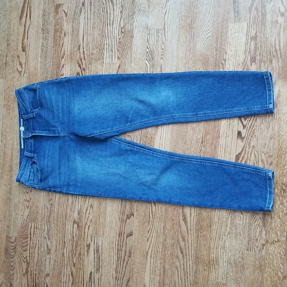 (10) Max Studio Indigo High Rise Skinny Fit Denim Jeans ❤Classic❤ Weekend - Picture 4 of 11